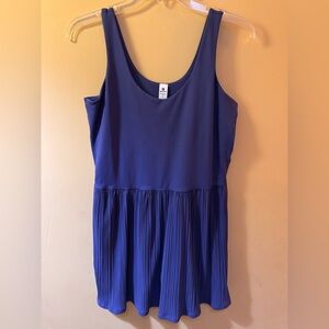 90 Degree By Reflex Jersey Athletic Tennis Dress with Flowy Skirt Size L